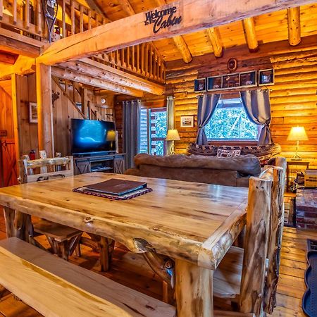 Family-Focused & Pet-Friendly Log Cabin With 4Br 2Ba Sleeps 10 Bethlehem Exterior photo