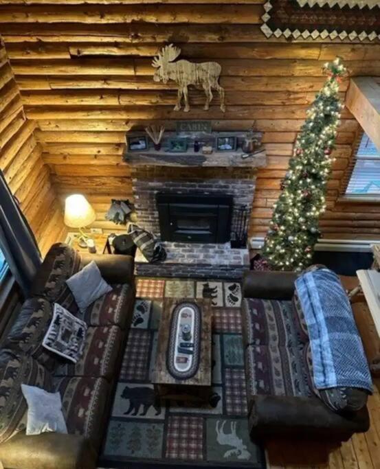 Family-Focused & Pet-Friendly Log Cabin With 4Br 2Ba Sleeps 10 Bethlehem Exterior photo