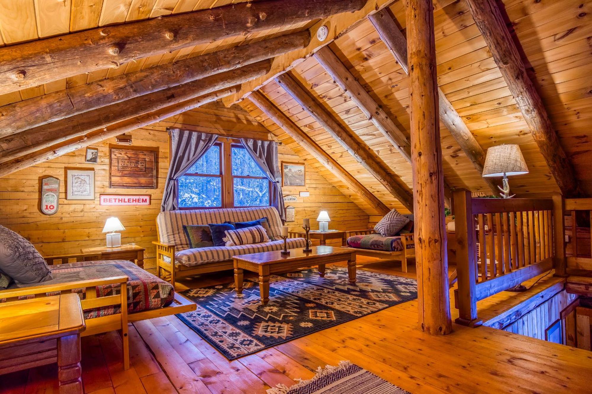 Family-Focused & Pet-Friendly Log Cabin With 4Br 2Ba Sleeps 10 Bethlehem Exterior photo